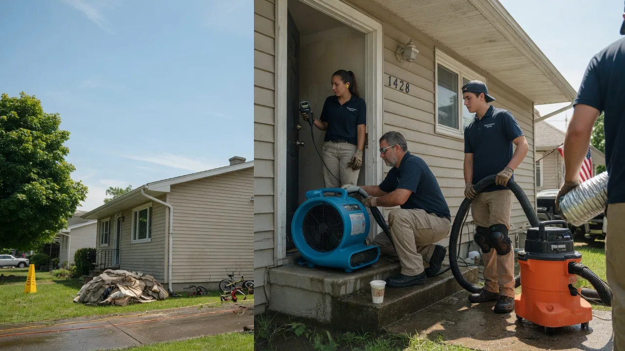 Water Damage Restoration in Flom, MN near me